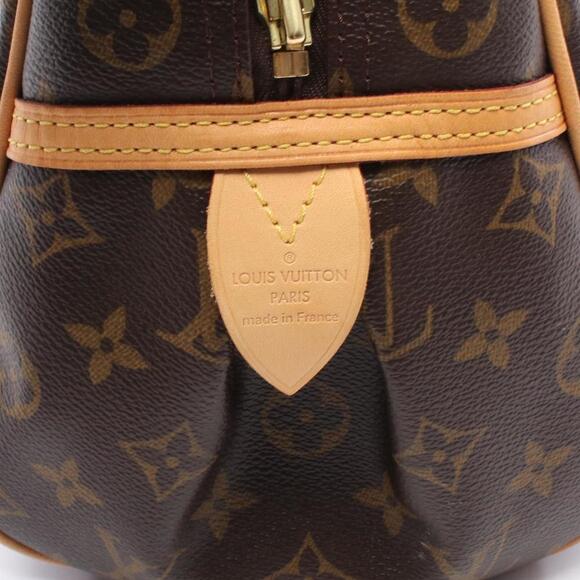 LOUIS VUITTON Brown Monogram Leather Shoulder Bag - Picture 4 of 9